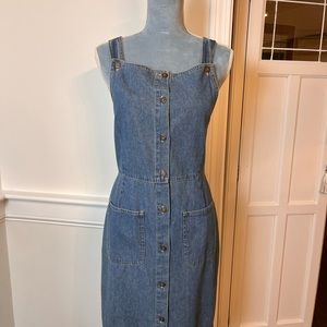 Denim dress